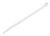 POWERTECH δεματικά καλωδίων TIES-055, 300×4.8mm, λευκά, 100τμχ