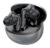 CELEBRAT earphones με θήκη φόρτισης W80, True Wireless, 13mm, 30/230mAh, γκρι
