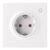 SONOFF smart επιτοίχια πρίζα ρεύματος WS01TPF-E, WiFi, Matter, 16A/4000W, λευκή
