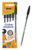BIC στυλό διαρκείας ballpoint Cristal Original, 1mm μύτη, μαύρο, 5τμχ