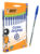 BIC στυλό διαρκείας ballpoint Cristal Original, 1mm μύτη, μπλε, 10τμχ