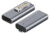 POWERTECH αντάπτορας τροφοδοσίας laptop YX-MS2-ANG, USB-C σε Magsafe 2, γωνιακός, ασημί