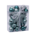 Artezan Christmas Ball 3cm Full Set Light Blue + Top 30pcs/Box