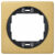 EON E6801.GE One-gang frame 80×80, gold with black holder