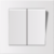 Entac 105 Arnold Recessed wall switch serial switch White