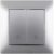 Entac 106+6 Arnold Recessed alternative switch Silver