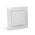 Entac 107 Arnold Recessed wall intermediate switch White