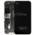 High Counterfeit Glass Back Cover with Flashlight Patch & Thermal Sink for iPhone 4(Black)