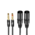2 poles 6.35mmx2 – 2x XLR male cable