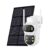 XO CR19 Εξωτερική Solar Κάμερα 4G AOV με Διπλό Φακό & 4 Megapixel