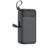 XO PR280 Powerbank με Καλώδια USB-A Type-C Micro & Lightning 30.000 mAh