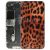Leopard Style  Glass Back Cover for iPhone 4