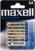 MAXELL Αλκαλική LR6 AA (4τμχ)