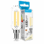 Modee LED Λαμπτήρας Filament T25 3.5W E14 4000K 350lm ERP