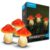 Modee Lighting LED Ηλιακό Διακοσμητικό Φωτιστικό Κήπου Μανιτάρι DS006 (3τμχ)