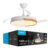 Modee Φωτιστικό & Ανεμιστήρας Οροφής LED 33W 3CCT & Τηλεχειριστήριο