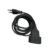 Technik Μπαλαντέζα Διπολική 2×0.75 mm² Μαύρο 2m