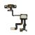 Original Sensor Flex Cable + Switch Flex Cable + Ear Speaker + Switch Frame for iPhone 4s