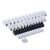 ATC Ηλεκτρολογικές Κλέμες 6A-6MM² (U Type) Λευκές PE 10τμχ