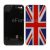The British Flag Style Glass Back Cover for iPhone 4S