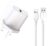 XO L103 (UK) QC3.0 18W Φορτιστής με Καλώδιο Lightning (NB103)
