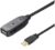 ATC Καλώδιο USB 2.0 Προέκταση Αρσ. / Θηλ. 10m Μαύρο