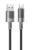 XO NB282 Καλώδιο Γρήγορης Φόρτισης Σιλικόνης 6A Type-C Μαύρο
