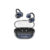 XO G43 Ακουστικά Bluetooth με Διαφανή Eπιμεταλλωμένο Σχεδιασμό OWS Μπλε